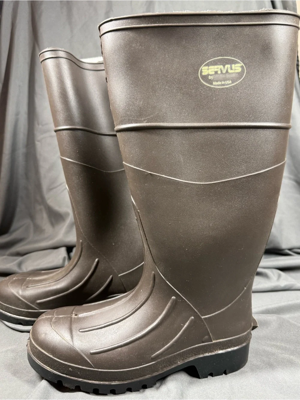 Servus Men's Waterproof Brown Rain & Snow Boots size 6